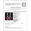Image 3 : 18K Gold 35.22ct Rubellite & 3.40ct Diamond Earrin