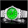 Image 3 : Rolex SS DateJust 1.00ctw Diamond Gents Wristwatch