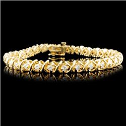 14K Gold 2.00ctw Diamond Bracelet