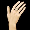 Image 4 : 18K Gold 1.33ctw Fancy Color Diamond Ring