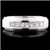 Image 2 : 14K Gold 0.59ctw Diamond Ring