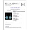 Image 3 : 18K White Gold 11.57ct Turquoise & 0.42ct Diamond