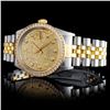 Image 2 : Rolex YG/SS DateJust 1.50CT Diamond Wristwatch