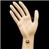 Image 3 : 14K Gold 11.50MM Pearl & 1.14ctw Fancy Color Diamo