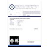 Image 3 : 14K Gold 1.24ctw Diamond Earrings