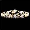 Image 1 : 14K Gold 1.00ctw Diamond Bracelet