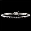 Image 1 : 18K Gold 1.42ctw Diamond Bracelet