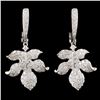 Image 1 : 14K Gold 1.80ctw Diamond Earrings