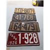 Image 1 : 1923-26 Sk License Plates (4)