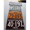 Image 1 : 1927-30 SK License Plates (4)
