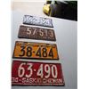 Image 1 : 1930-34 SK License Plates (4)