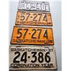 Image 1 : 1935-37 SK License Plates (4)