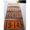 Image 1 : 1933,36,39 SK License Plates (4)