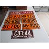 Image 1 : 1930's & 40's SK License Plates (9)