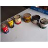Image 1 : Grease Tins Assorted (6)
