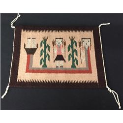 Mini Navajo Yei Textile