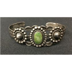 Fred Harvey Era Bracelet -Coin Silver