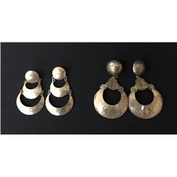 2 Pair of Dangle Earrings