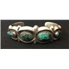 Image 1 : Old Sandcast Bracelet -Possible Bisbee Turq.