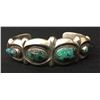 Image 2 : Old Sandcast Bracelet -Possible Bisbee Turq.