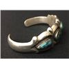 Image 4 : Old Sandcast Bracelet -Possible Bisbee Turq.