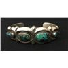 Image 7 : Old Sandcast Bracelet -Possible Bisbee Turq.