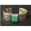 Image 1 : Vintage Cuff Bracelet - Nice Turquoise