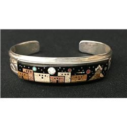 Exquisite Story Teller Inlay Bracelet