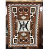 Image 2 : Navajo Storm Pattern Rug -Circa Mid Century