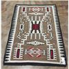 Image 2 : Very Fine Navajo Storm Pattern Rug Circa 1930s