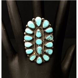 Vintage Navajo Cluster Ring