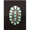 Image 2 : Vintage Navajo Cluster Ring