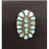 Image 4 : Vintage Navajo Cluster Ring
