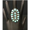 Image 7 : Vintage Navajo Cluster Ring