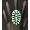 Image 8 : Vintage Navajo Cluster Ring