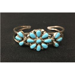 Zuni Cluster Bracelet by Tsebetsaye