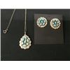 Image 2 : Zuni Necklace and Earring Set –Leekity