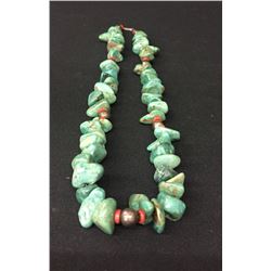 Vintage Chunky Turquoise Necklace