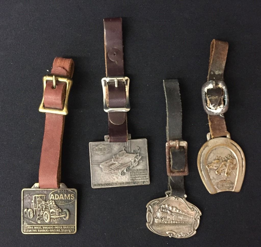 Vintage Watch Fobs Lot