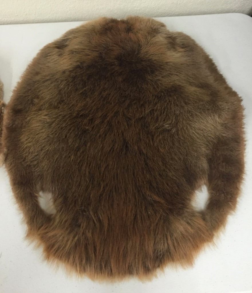 Pair of Beaver Pelts Pair of Beaver Pelts