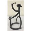 Image 2 : Horseshoe Cowboy Blacksmith Statue
