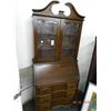 Image 2 : Mahogany Drop Front Writing Desk - Needs Repairs