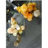 Image 1 : Art Glass Grapes On Stems (2) - No Shipping