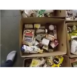 BOX OF ASSORTED FOOD ITEMS