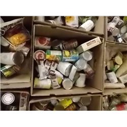 BOX OF ASSORTED FOOD ITEMS