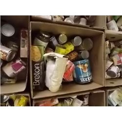 BOX OF ASSORTED FOOD ITEMS