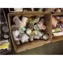 BOX OF ASSORTED FOOD ITEMS