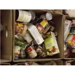 BOX OF ASSORTED FOOD ITEMS