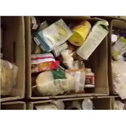 BOX OF ASSORTED FOOD ITEMS