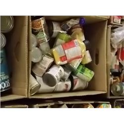 BOX OF ASSORTED FOOD ITEMS